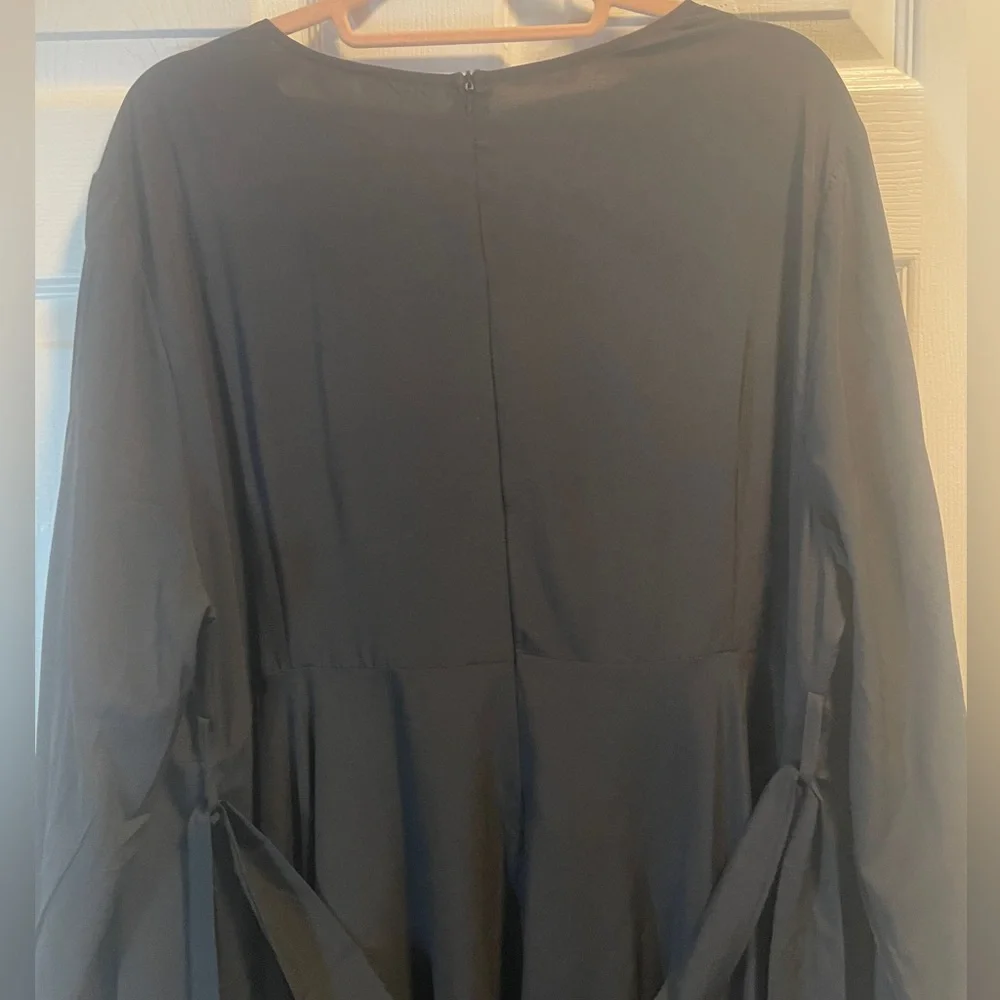Gocolloa Long Sleeve Women’s Mini Dress Black 20W - Picture 15 of 16